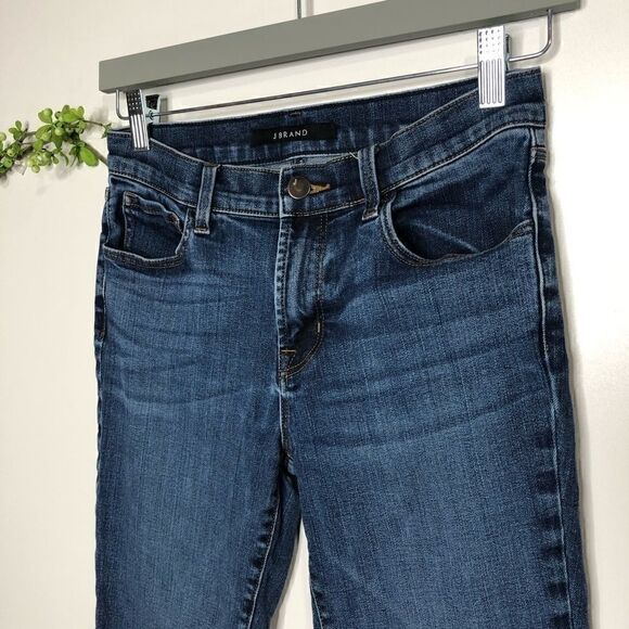 J Brand Jeans Skinny Crop Ankle Raw Hem - Picture 3 of 12